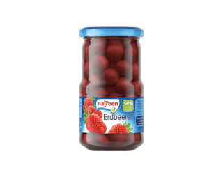 Erdbeeren Obst im Glas