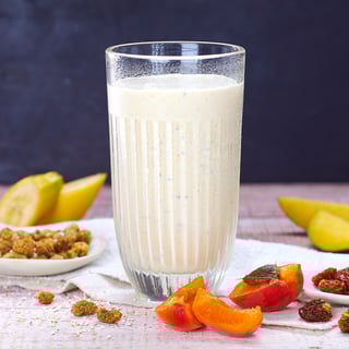 Aprikosen, Banane Mango shake