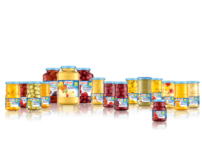 Natreen Obst im Glas Produkte